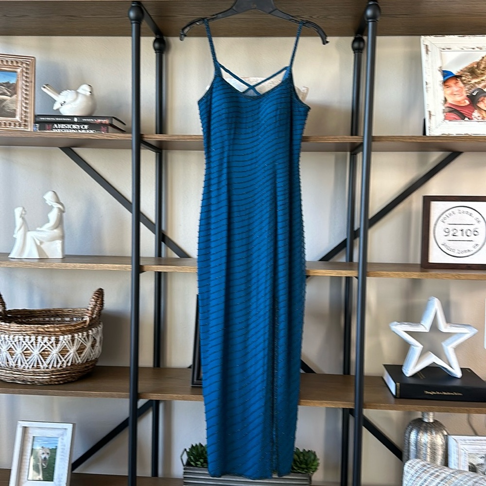 A. J. Bari Beaded Gown Size 4